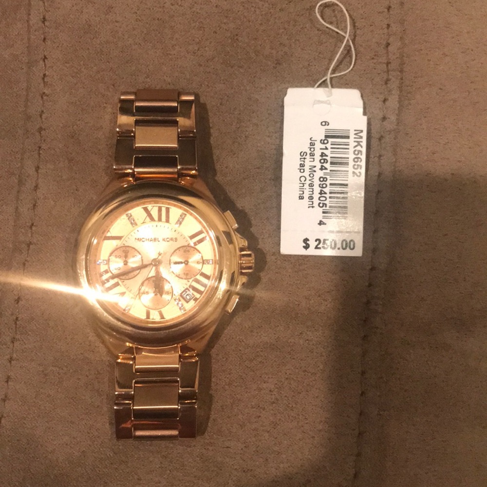 Michael Kors Rose Gold Watch
